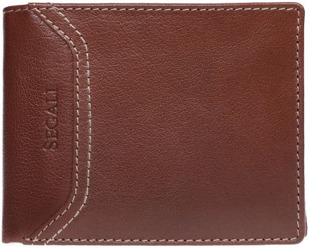 Pánska kožená peňaženka SEGALI 70079 tmavý koňak