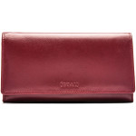 Dámska kožená peňaženka SEGALI 6362V05 cherry red