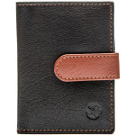 Pánská kožená peněženka SEGALI 5001-46 černá/koňaková