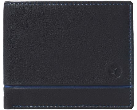 Pánska kožená peňaženka SEGALI 1806 čierna / modrá