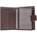 Pánska kožená peňaženka SEGALI 61326 hnedá