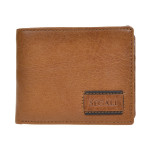 Pánska kožená peňaženka SEGALI 70076 lt. koňak