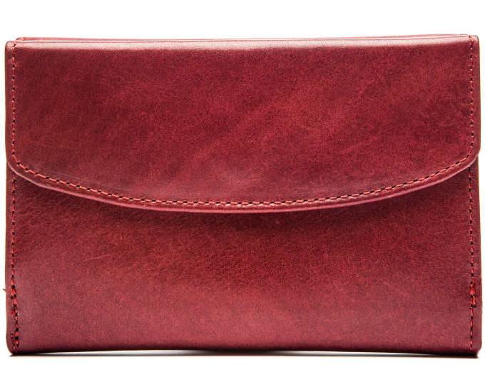 Dámska kožená peňaženka SEGALI 720 116 977 červená