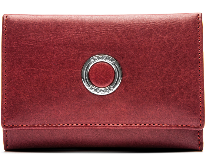 Dámska kožená peňaženka SEGALI 720 116 977 červená