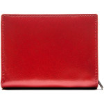 Dámska kožená peňaženka SEGALI 61420 červená/čierna