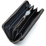 Dámska kožená peňaženka SEGALI 4989 W modrá