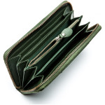 Dámska kožená peňaženka SEGALI 4989 W zelená