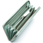 Dámska kožená peňaženka SEGALI 1084 lt. šedá/čierna