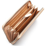 Dámska kožená peňaženka SEGALI 1084 lt. béžová/čierna