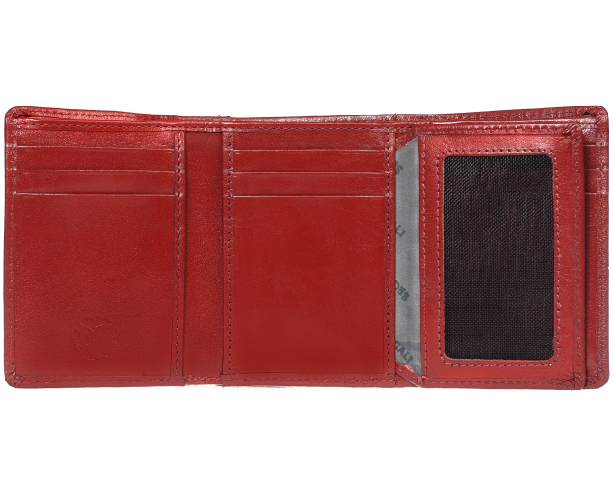 Dámska kožená peňaženka SEGALI 70089 červená