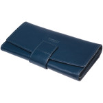 Dámska kožená peňaženka SEGALI 70090 modrá