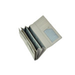 Dámska kožená peňaženka SEGALI 10025 sivá