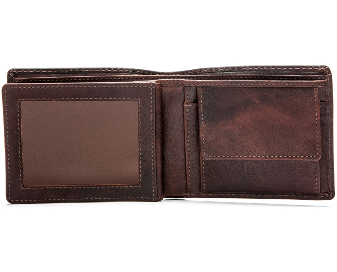 Pánska kožená peňaženka SEGALI 1031 hnedá