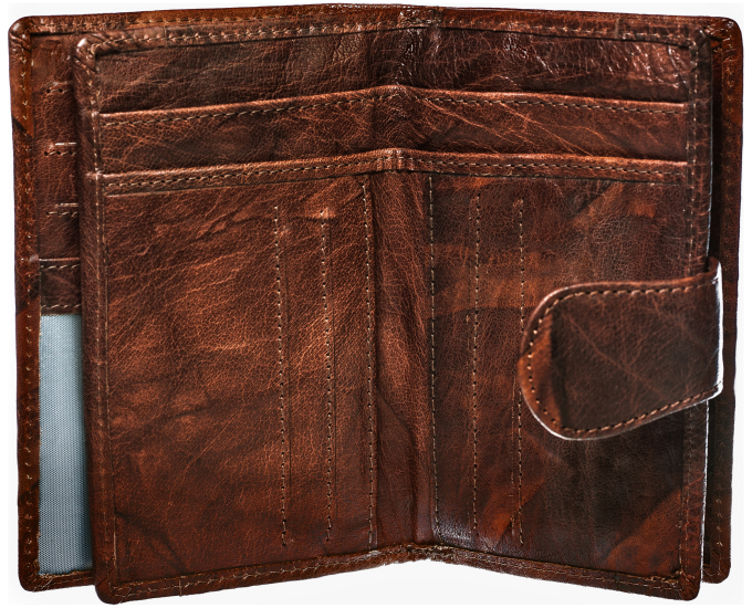 Dámska kožená peňaženka SEGALI 9023A georgia hnedá