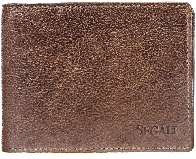 Pánská kožená peněženka SEGALI 1616 hnědá