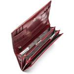 Dámska kožená peňaženka SEGALI 6362V05 cherry red