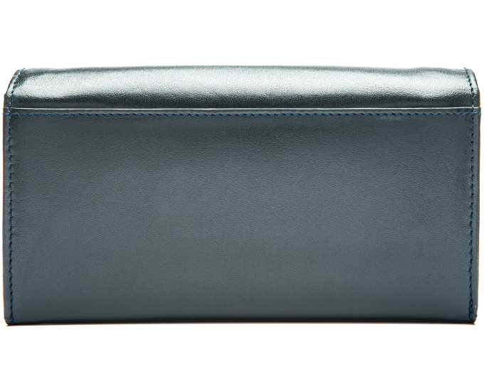 Dámska kožená peňaženka SEGALI 61336 A modrá