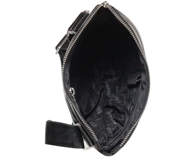 Pánská kožená taška SEGALI BRIJ 343 černá
