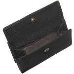 Dámska kožená peňaženka SEGALI 100 čierna/hnedá WO