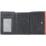 Dámska kožená peňaženka SEGALI 100 čierna/červená WO