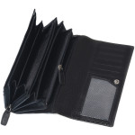 Dámska kožená peňaženka SEGALI 28 čierna