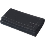 Dámska kožená peňaženka SEGALI 07 čierna