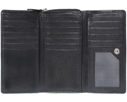 Dámska kožená peňaženka SEGALI 1770 čierna