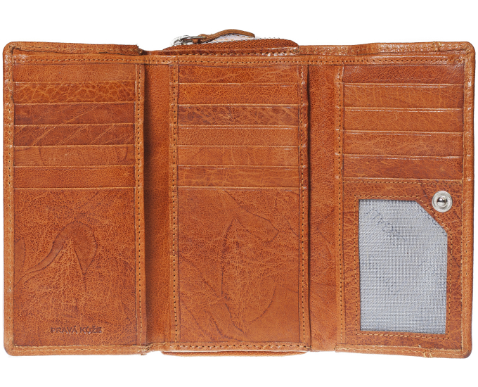Dámska kožená peňaženka SEGALI 1770 georgia tan