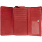 Dámska kožená peňaženka SEGALI 1770 SLM červená