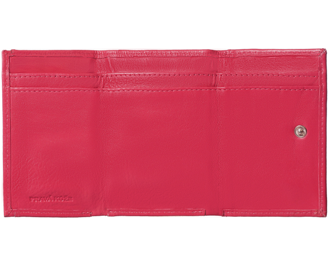 Dámska kožená peňaženka SEGALI 1756 hot pink