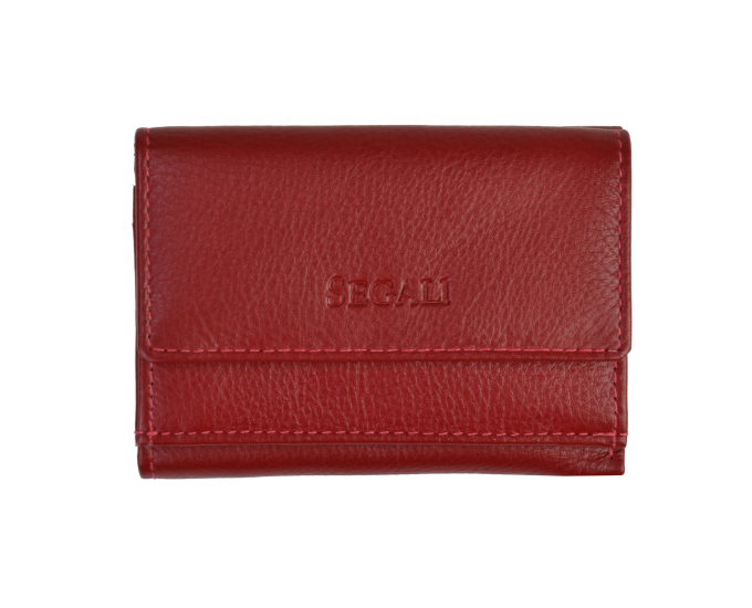 Dámská kožená peněženka SEGALI 1756 červená