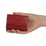 Dámská kožená peněženka SEGALI 1756 červená