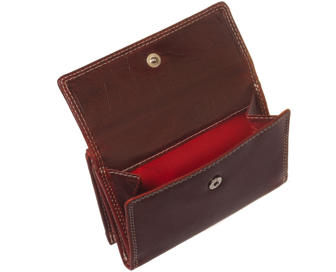 Dámska kožená peňaženka SEGALI 7023 červená