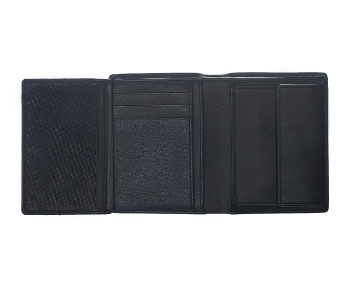 Pánska kožená peňaženka SEGALI 81086 čierna