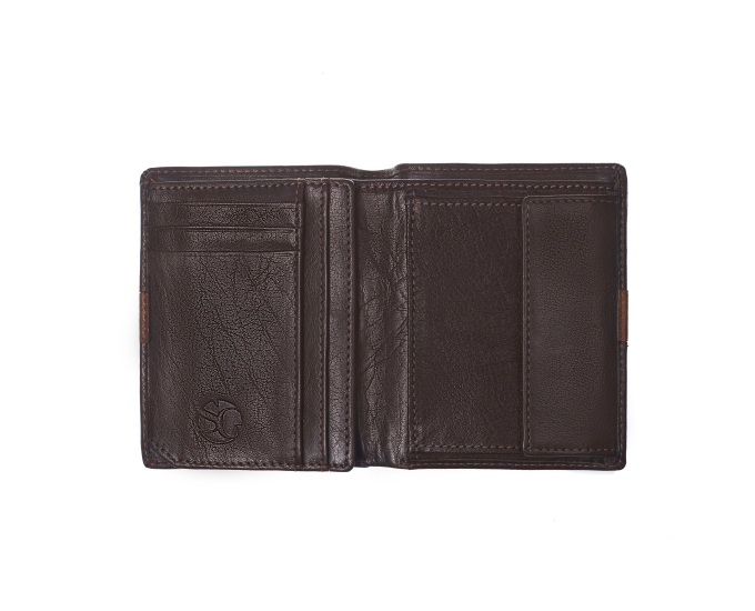 Pánska kožená peňaženka SEGALI 81095 hnedá/tan