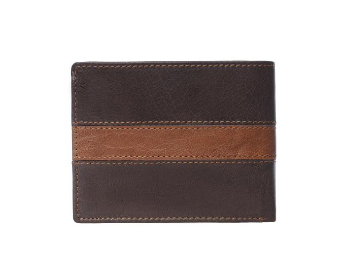 Pánska kožená peňaženka SEGALI 81096 hnedá