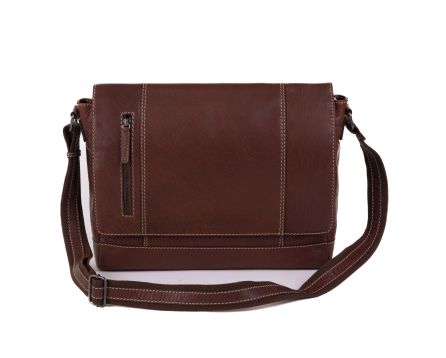 Pánská kožená taška SEGALI 25581 hnědá