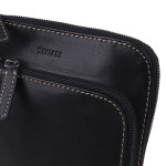 Pánský kožený crossbag SEGALI 25579 černý