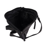 Pánský kožený crossbag SEGALI 25579 černý