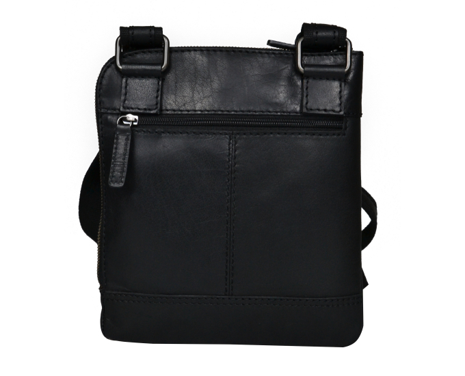 Pánský kožený crossbag SEGALI 25579 černý