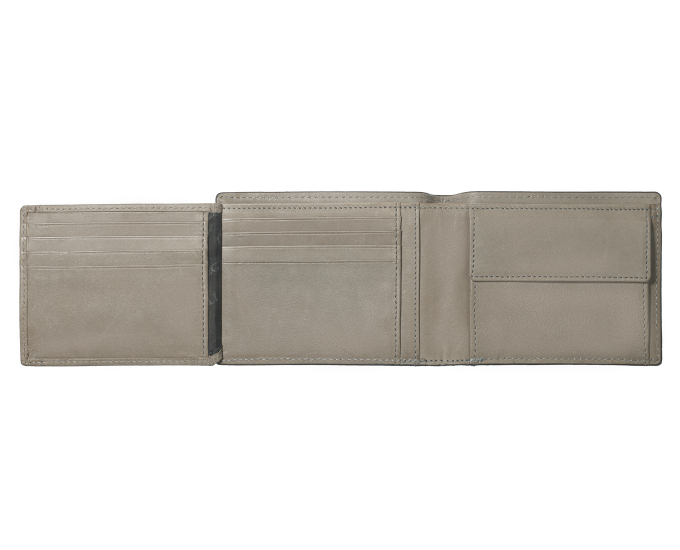 Pánska kožená peňaženka SEGALI 810 260 004 šedá