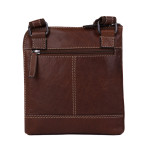 Pánský kožený crossbag SEGALI 25579 hnědý