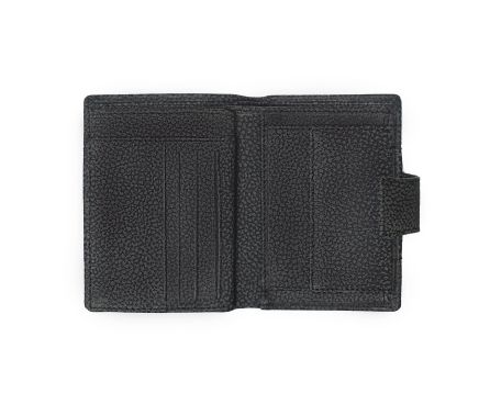 Pánska kožená peňaženka SEGALI 61326 brúsená čierna