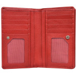 Dámska kožená peňaženka SEGALI 7051 ST červená