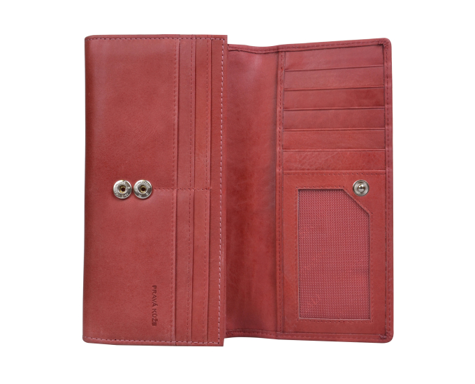 Dámska kožená peňaženka SEGALI 7052 červená