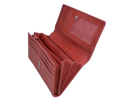 Dámska kožená peňaženka SEGALI 7052 červená