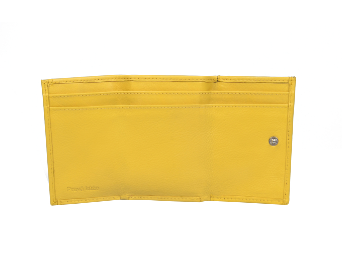 Dámska kožená peňaženka SEGALI 1756 žltá