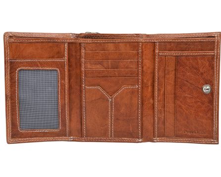 Dámska kožená peňaženka SEGALI 7023 Z tan