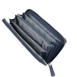 Dámska kožená peňaženka SEGALI 7079 modrá/ružová
