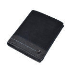 Pánska kožená peňaženka SEGALI 951 320 2519 čierna/sivá